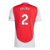 Original Trikotsatz Arsenal Saliba 2 Heimtrikot 2024-25 Für Kinder